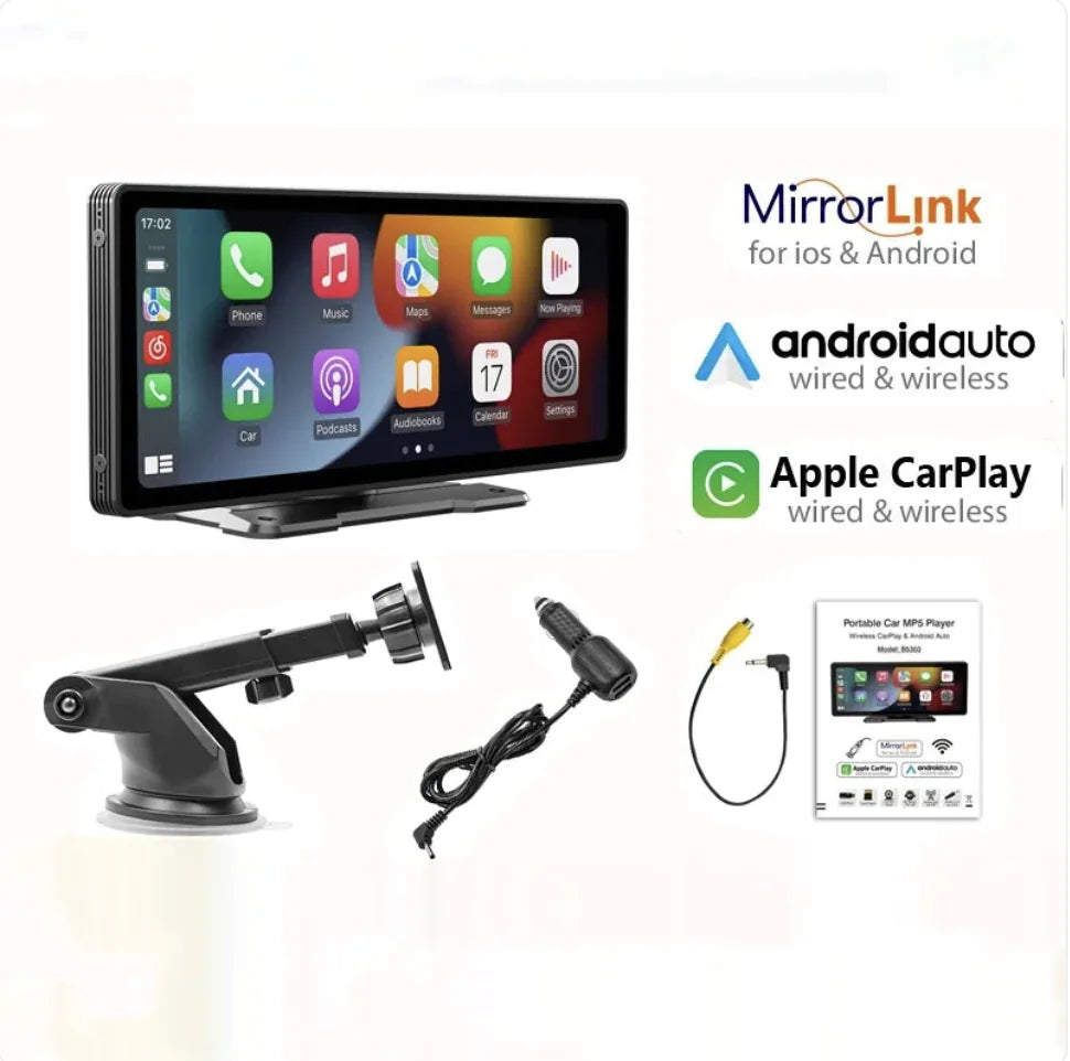 10.26" Dual Channel CarPlay MP5 System